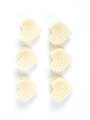 Pinza De Pelo Amaru, Set 6 Piezas Blanco