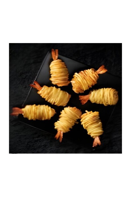 Langostino crujiente de papa Langostino crujiente de papa