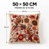 Fundas de Almohadón ZAL 50 x 50 cm Pack x2 Blanco
