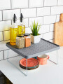 ESTANTE PLEGABLE PARA MUEBLE GRIS
