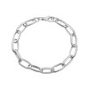 Pulsera oval - Plata 925 - sin piedra - PU3895 sinpiedra