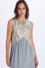 VESTIDO NEW TRIANGLE Beige