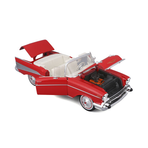 Auto de Colección Maisto 1957 Chevrolet Bel Air Convertible Escala 1:18 U