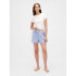 FLANNEL BOXER SHORT FS BLUE PINSTRIPE