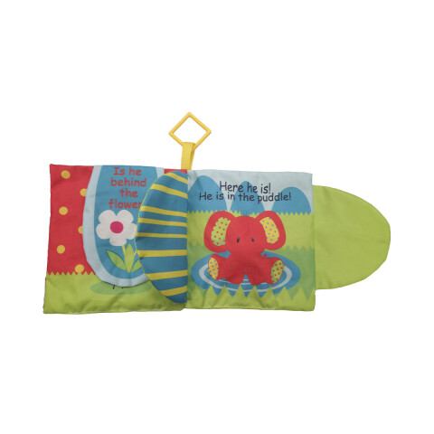 Libro Interactivo De Tela Animales Para Bebés U