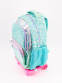 MOCHILA CARRITO PRINT AQUA VERDE AQUA