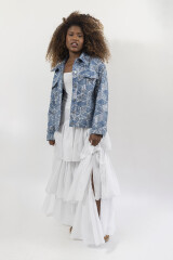 Falda Algodón Maia BLANCO