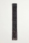 Pañuelo corbatín lurex negro