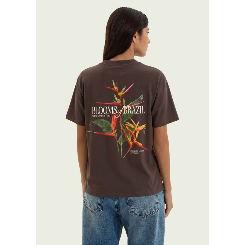 BLUSA MM FEM MARROM ESCURO