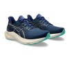 Asics Gt-2000 12 Blue Expanse/champagne Mujer Azul-dorado