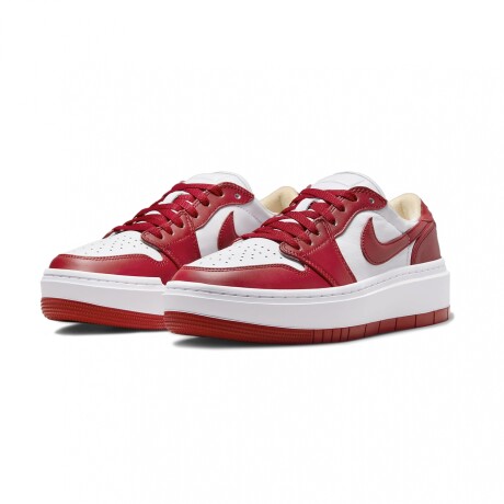 Championes Air Jordan 1 Elevate Low White/Red