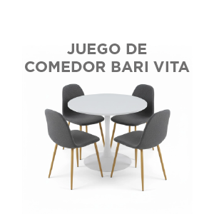 JUEGO DE COMEDOR BARI VITA