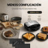 Sandwichera Doble Grill Wafflera 3 En 1 Marvo 750w Inox Ax Sandwichera Doble Grill Wafflera 3 En 1 Marvo 750w Inox Ax