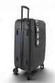 Valija mediana ABS (fibra) de 24" Negro