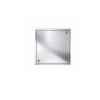 Rejilla bronce cromada con base lisa 10x10 cm Rejilla Bronce Cromada Con Base Lisa 10x10 Cm