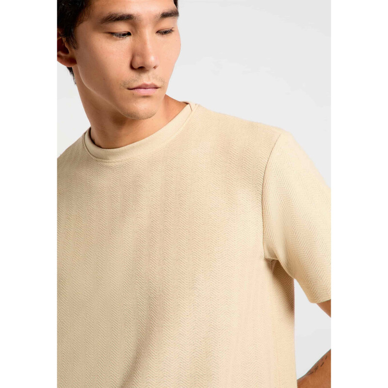 CAMISETA MM MASC AMARELO CLARO