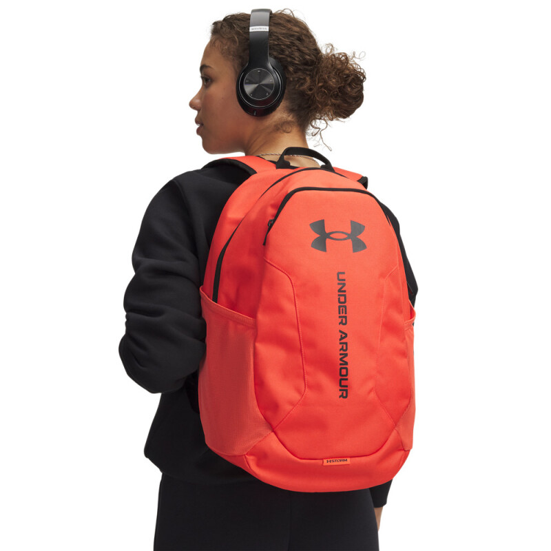 UA Hustle Lite Backpack-RED RED-690