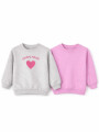 BUZO EMMA III PACK X 2 ROSADO