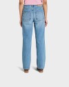 Pantalon Streight Denim Mujer 3738
