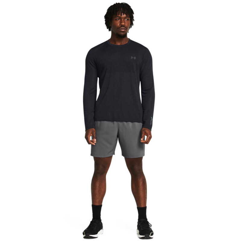 UA LAUNCH 7'' SHORTS-BLU GRY-025