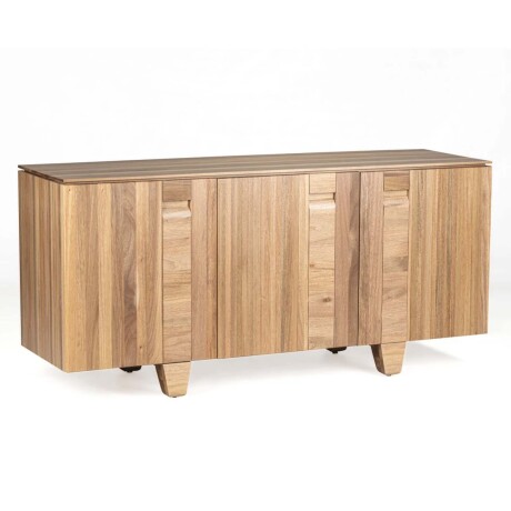 APARADOR / CRISTALERO MADERA NATURAL-BEIGE BOSSA NOVA