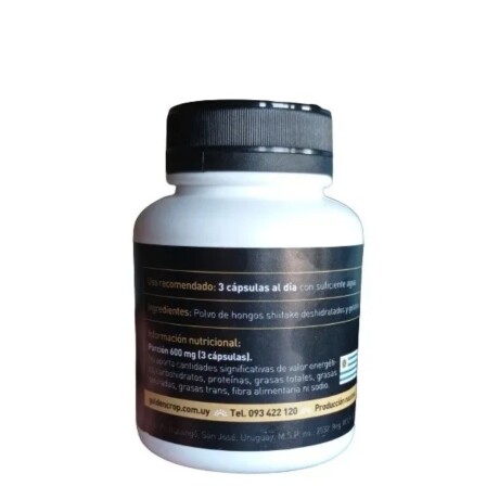 ¡OFERTA POR VENCIMIENTO! Shitake Biocaps x90 Golden Crop ¡OFERTA POR VENCIMIENTO! Shitake Biocaps x90 Golden Crop
