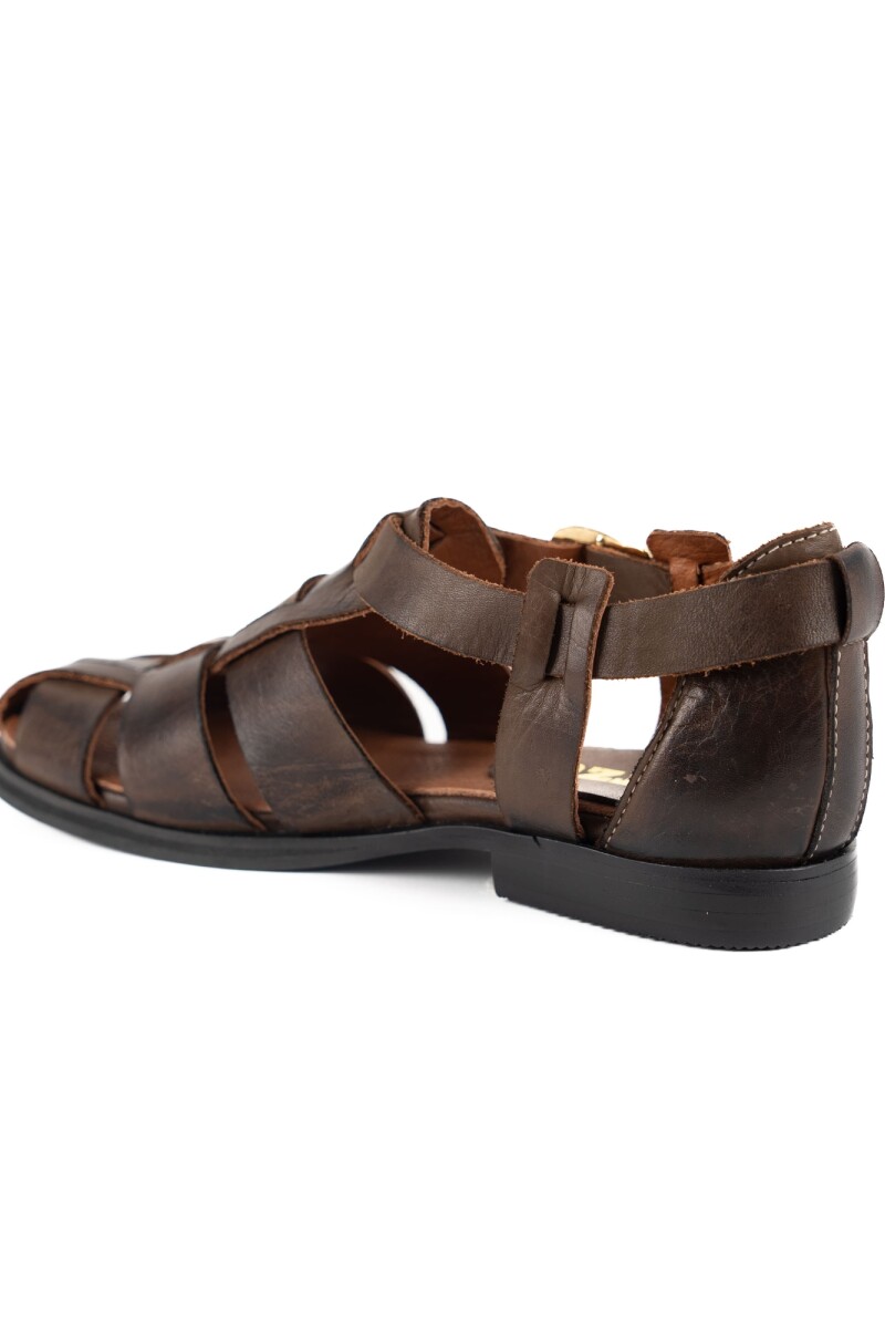 Sandalia Escocia Chocolate