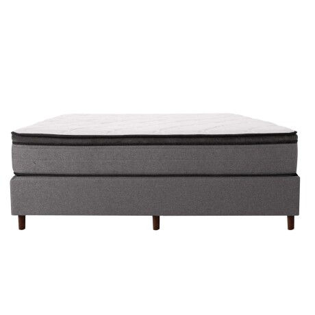 SOMMIER DE RESORTES VELVET B 1.5 PLAZAS