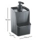 Dispensador de Jabón Líquido GRIS