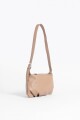 Bandolera-baguette con correa ajustable BEIGE