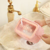 Set de Neceser de Viaje Transparentes Impermeables Washbag Rosa