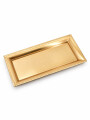 BANDEJA RECTANGULAR GLOW DORADO