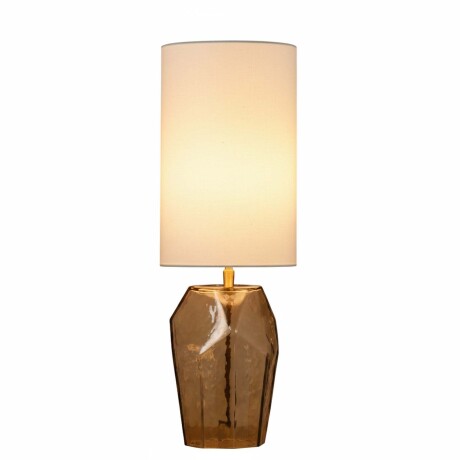 LÁMPARA DE MESA BOTTLE II VIDRIO GRIS GRIS