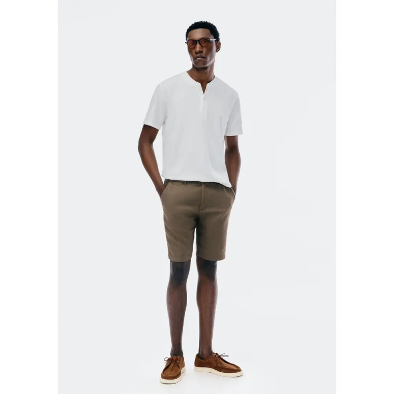 CAMISETA MM MASC BEGE CLARO