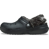 Classic Clog Fleece Lined Negro