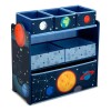 Organizador Infantil Disney C/6 compartimentos Sistema Solar
