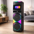 Parlante Torre Con Karaoke Y Pantalla Táctil Rgb 15.4" PARLANTE C/PANTALLA AXIOMA 1417 DP-1417