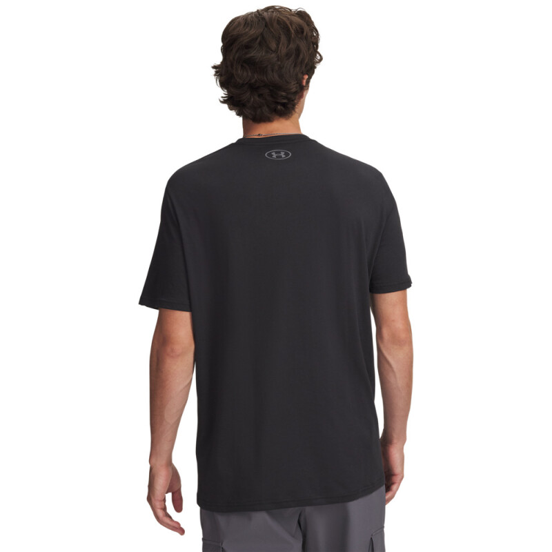 UA TEAM ISSUE WORDMARK SS-BLU BLK-001