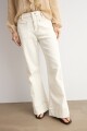 Jean wide leg Flora crudo