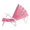 Reposera Silla Playa Reposera Aluminio Mor Summer - Color Rosa 6 Posiiciones Reposera Silla Playa Reposera Aluminio Mor Summer - Color Rosa 6 Posiiciones
