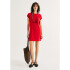 VESTIDO MM FEM VERMELHO ESCURO