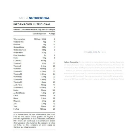 Whey Protein 800g SYLAB Sabor Chocolate