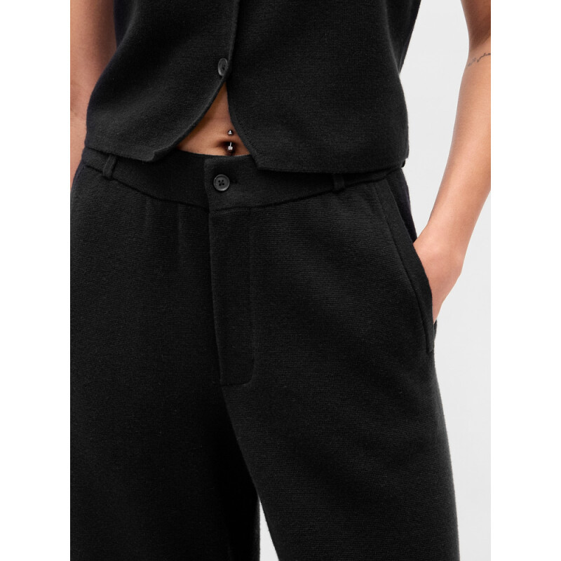 CASHSOFT LT TAILORED PANT BLACK