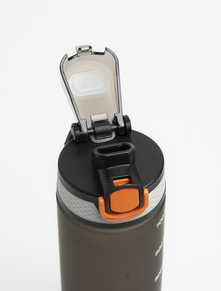 Botella Deportiva Hidratante 700ml Negro