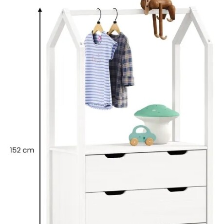 COMODA CAJONERA MADERA MACIZA 3 CAJONES CON PERCHERO COMODA CAJONERA MADERA MACIZA 3 CAJONES CON PERCHERO