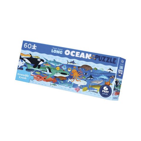 Puzzle Crocodile Creek 60 Piezas 30 x 182 cm Oceano