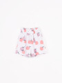 SHORT ESTAMPADO TIRSA BLANCO