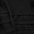 SS LINEN POINTELLE TOP BLACK