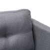 Sofá Con Chaise Triunfo - 3 Cuerpos Gris Chaise Derecho