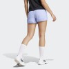 Short Adidas All Gym Seasonal Rib High-Rise Azul